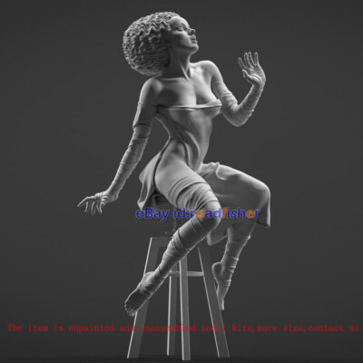 Bride Female 1/24 1/18 1/8 1/6 1/4 3D Printed Model Kit Unpainted Unassembled GK