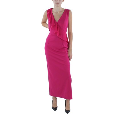 Connected Apparel Женское розовое платье для работы с V-образным вырезом Petites 8P BHFO 3136