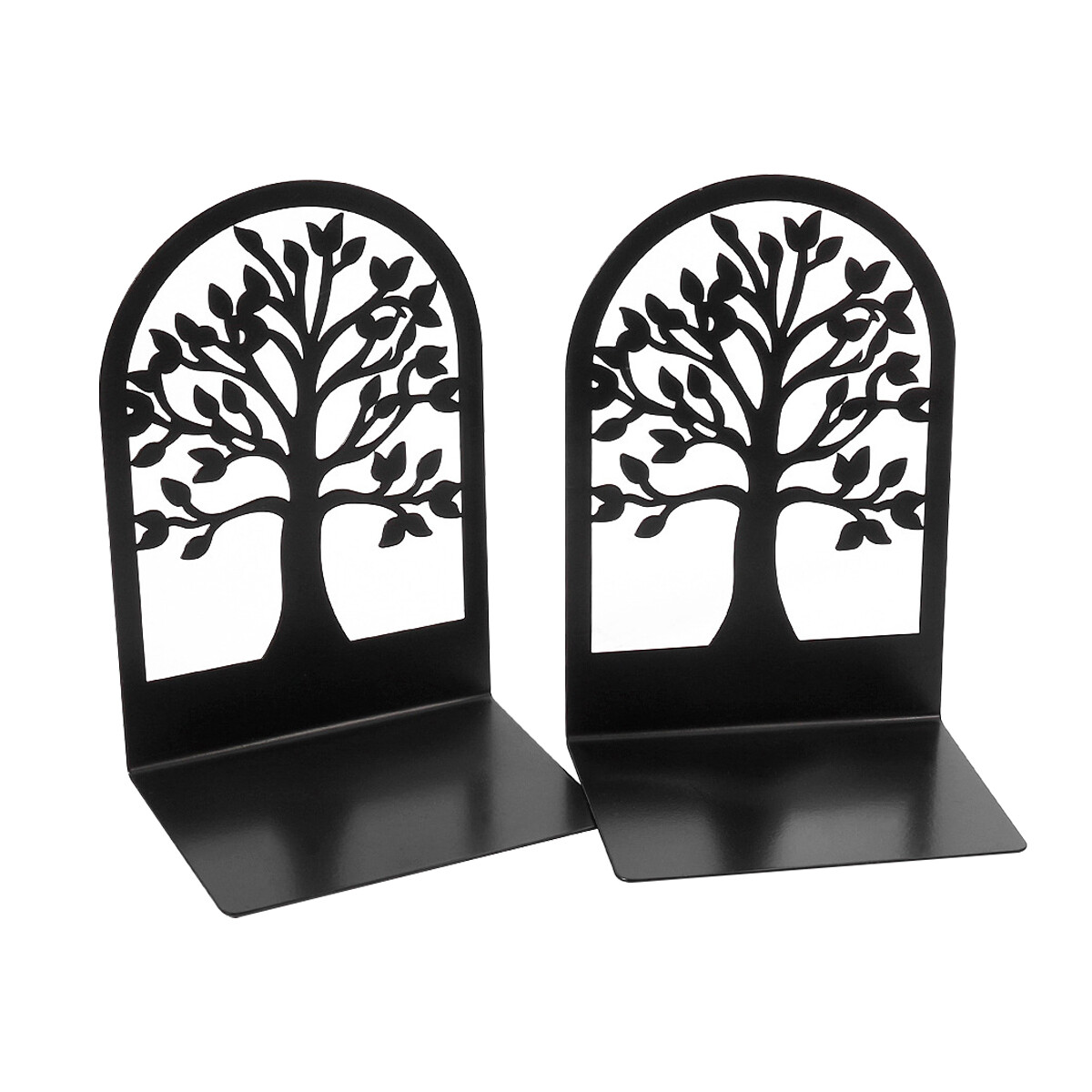 2x Decorative Heavy Duty Metal Bookends Book Ends Stationery Bookend
