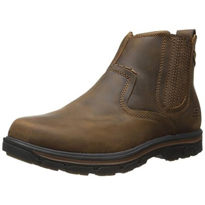 

Мужской сегмент Skechers — Ботинки Chelsea Dorton Brown 10,5 Medium (D) BHFO 4313, Dark brown