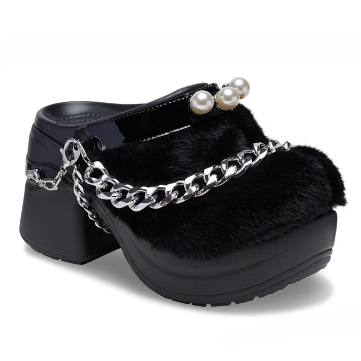 CROCS CROCS SIREN LUX CLOG FUR 210683 BLACK, 2024