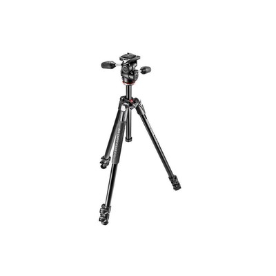 Трехсекционный алюминиевый штатив Manfrotto 290 Xtra с поворотной и наклонной головкой 804