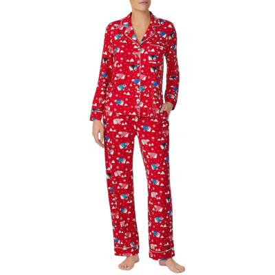 Kate Spade New York Womens 2PC Printed Loungewear Pant Set BHFO 2281