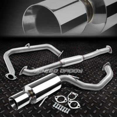 ДЛЯ ГЛУШИТЕЛЯ ВЫХЛОПА ECLIPSE/TALON 2G NA ИЗ НЕРЖАВЕЮЩЕЙ СТАЛИ CATBACK С 4-МЯ ЗАКРУЧИВАЮЩИМИСЯ НАКОНЕЧНИКАМИ