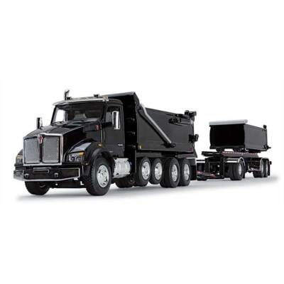 First Gear DCP 1/64 Kenworth T880 Rogue Dump w/ Transfer Dump Trailer 60-1276