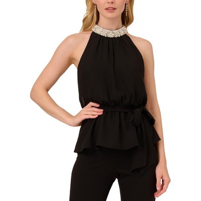 Женская рубашка с баской Adrianna Papell BHFO 1849