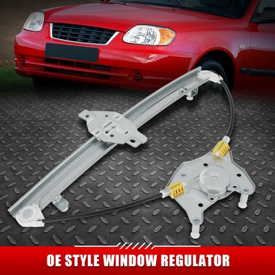 ДЛЯ 00-05 ACCENT ЗАДНИЙ ЛЕВЫЙ СТЕКЛОПОДЪЕМНИК СО СТОРОНЫ ВОДИТЕЛЯ БЕЗ ДВИГАТЕЛЯ