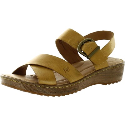 

Женские босоножки на танкетке Born Womens Aida с ремешком на пятке BHFO 5332, Желтый, Aida
