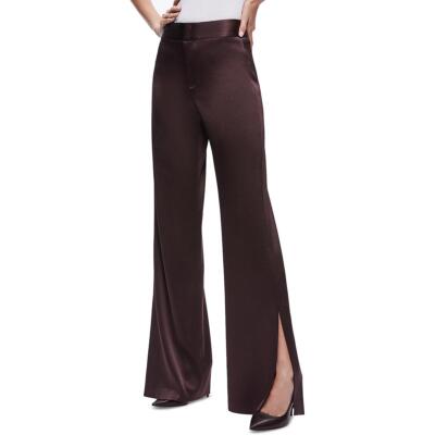 Женские повседневные широкие брюки Alice and Olivia с высокой посадкой BHFO 9006