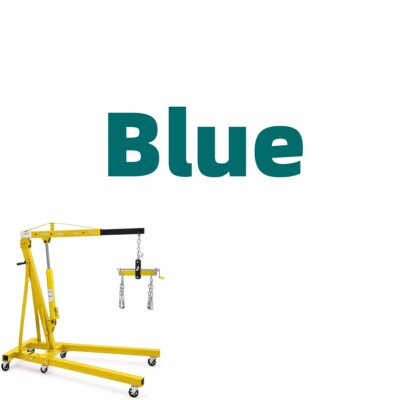 2T/4400LBS Hydraulic Engine Hoist With Lever Fold Cherry Picker Shop Crane Lift