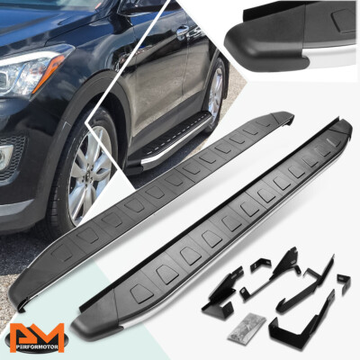 For 10-15 Hyundai Tucson Aluminum 5.75" Side Step Nerf Bar Running Board Black