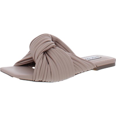 

Женские сандалии-шлепанцы Steve Madden Mentor Taupe на плоской подошве 6, средний (B,M) BHFO 4078