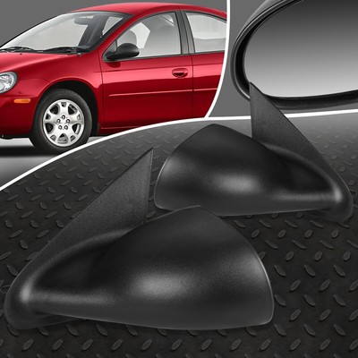 ДЛЯ 00-05 DODGE PLYMOUTH NEON PAIR БОКОВОЕ ЗЕРКАЛО БОКОВОЙ ДВЕРИ С РУЧНОЙ РЕГУЛИРОВКОЙ В СТИЛЕ OE