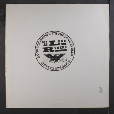 LONG RYDERS: a conversation with the long ryders ISLAND 12'' LP 33 RPM
