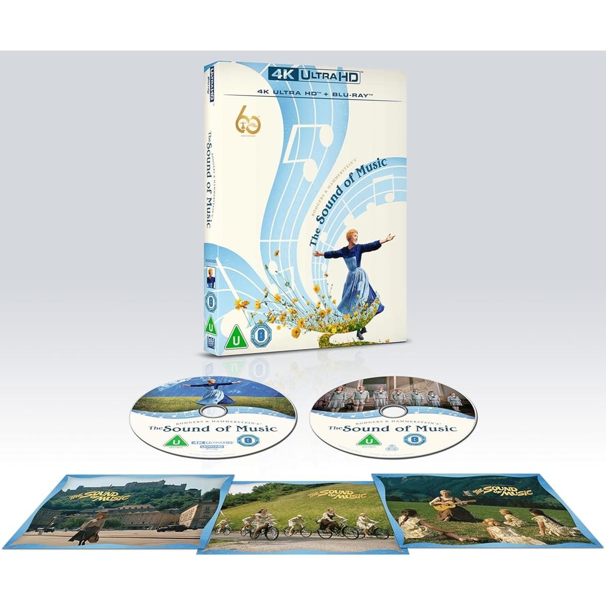 The Sound of Music (1965) [4K Ultra HD + Blu-ray] Julie Andrews Region Free