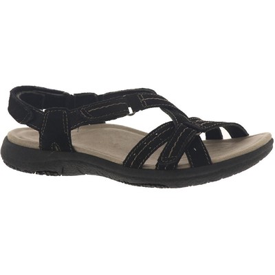 

Женские замшевые спортивные сандалии Sammie с открытым носком и ремешками Earth Origins BHFO 3824, Sammie