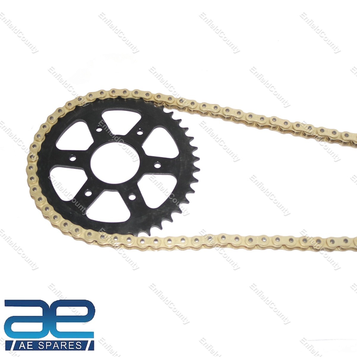 Chain & Sprocket Kit 6 Hole 8mm Fits For KTM Duke 200 Motorcycles 