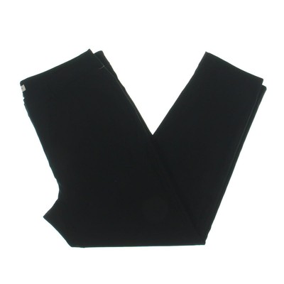 Женские черные брюки-стрейч Nanette Nanette Lepore с высокой посадкой по щиколотку 12 BHFO 6592