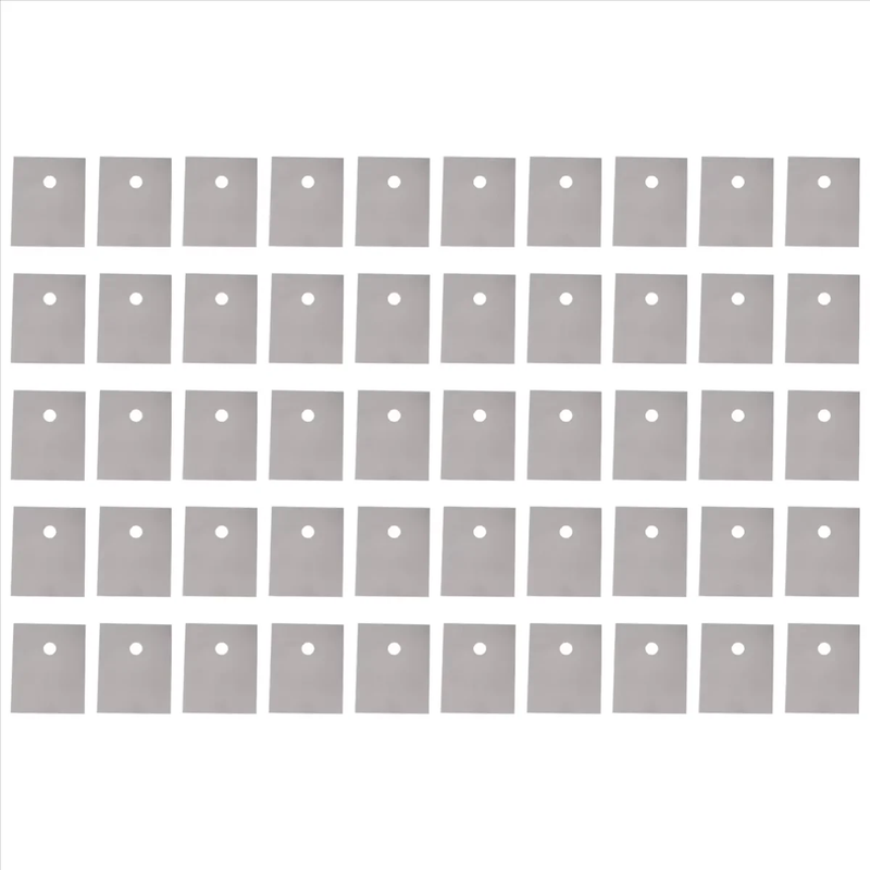 TO-247 Transistor Silicone Insulator Insulation Sheet 26Mmx20Mm 50 Pcs