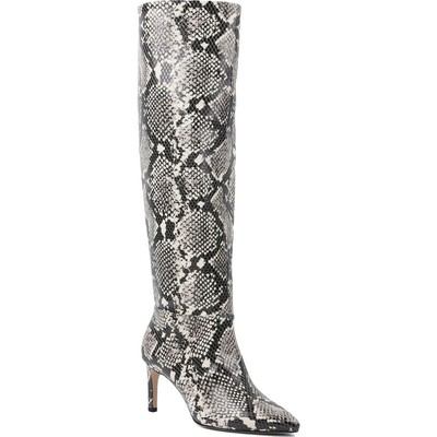

Женские сапоги до колена BCBGeneration Marlo Black-Ivory 5.5 Medium (B,M) 8774, Natural multi snake