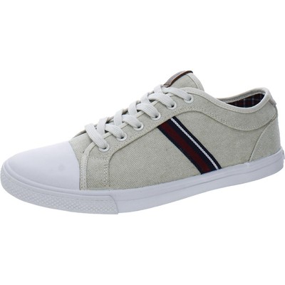 

Мужские бежевые повседневные и модные кроссовки Ben Sherman 9.5 Medium (D) BHFO 1968 г., Beige/white, BHFO