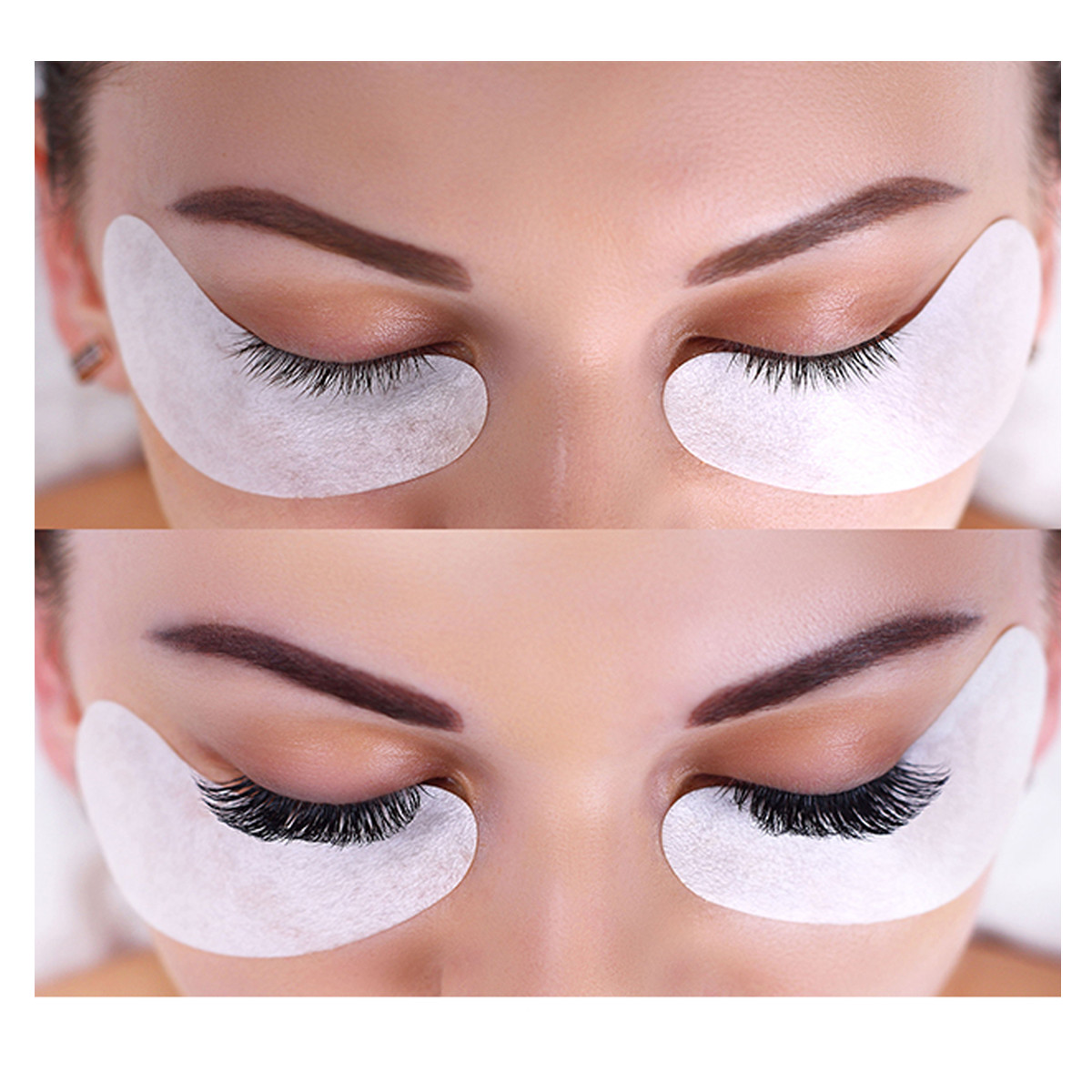 Salon Eyelash Lash Extensions Under Eye Gel Pads Lint Free Patches Make