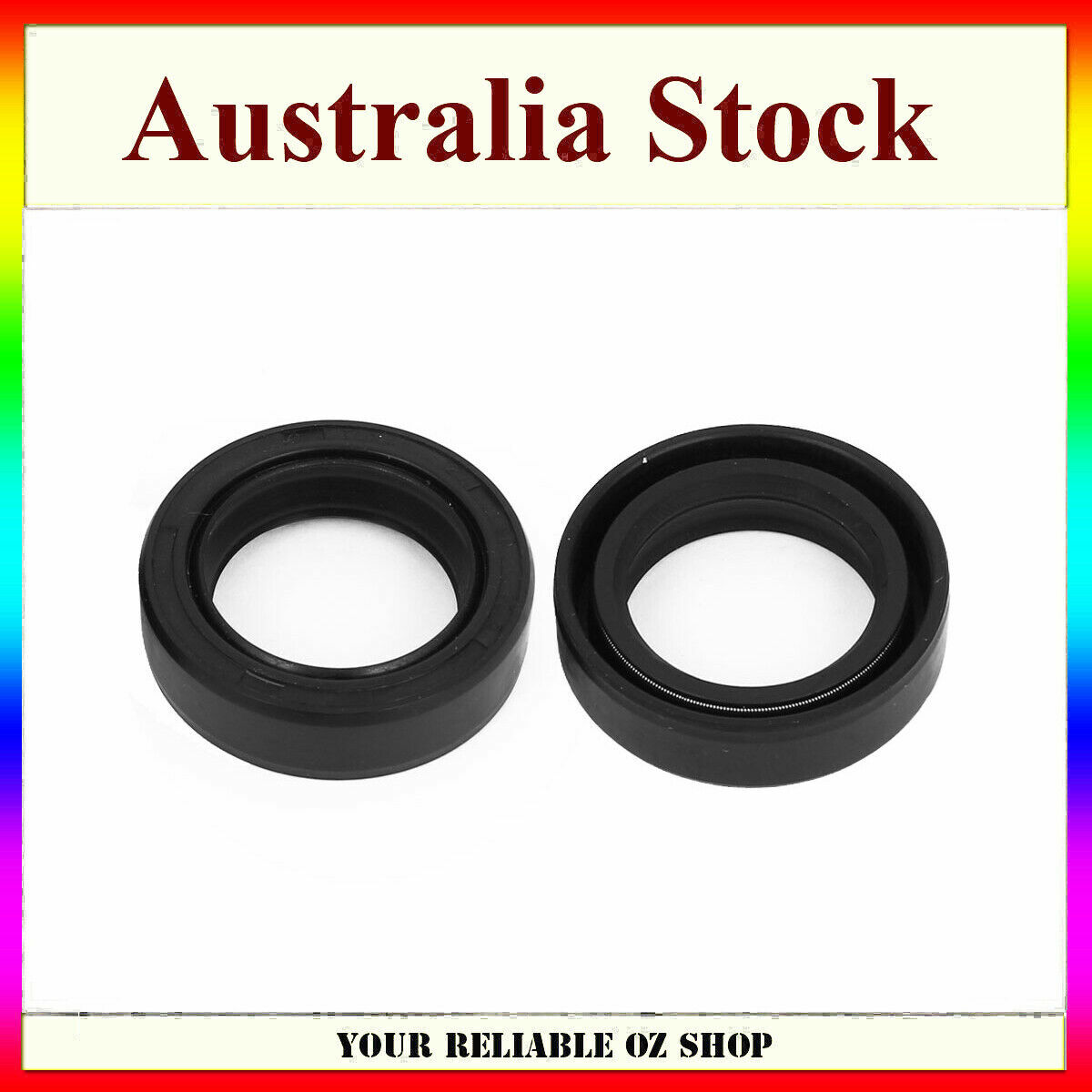 2pcs 27mm x 37mm x 10.5mm Oil Seal For Front Fork Shock Honda Yamaha Suzuki KTM