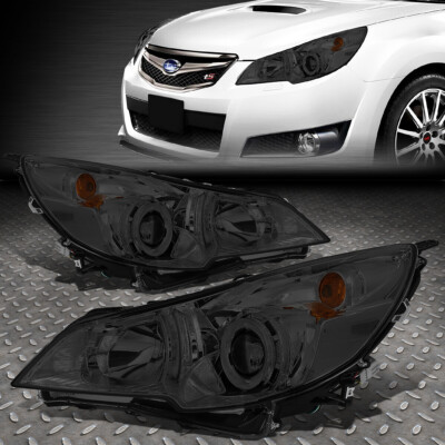 ДЛЯ 10-14 SUBARU OUTBACK LEGACY ДЫМЧАТАЯ/ПРОЗРАЧНАЯ УГЛОВАЯ ФАРА-ПРОЕКТОР НАЛОБНЫЙ ФОНАРЬ