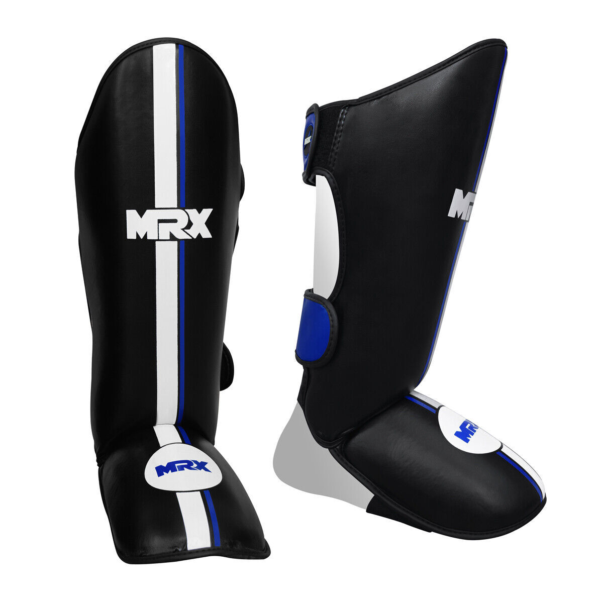 MRX MMA Muay Thai Kickboxing Training Shin Guard Pads for Boxing Embossed Design