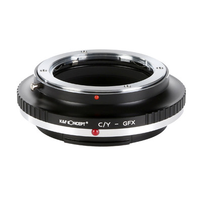 K&F Concept adapter for Contax CY YC Mount Lens to Fuji GFX Medium Format Camera