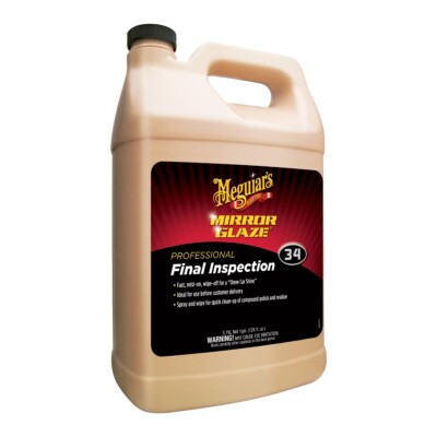 Meguiar's M3401 Mirror Glaze Final Inspection Polish & Residue Remover Gallon
