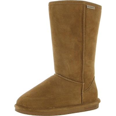 Женские зимние и зимние ботинки Bearpaw Emma Tall Wide Tan 8, средние (B,M) BHFO 0331