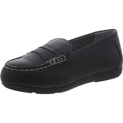 Женские черные кожаные мокасины Rockport Works 6 Medium (B,M) BHFO 0157