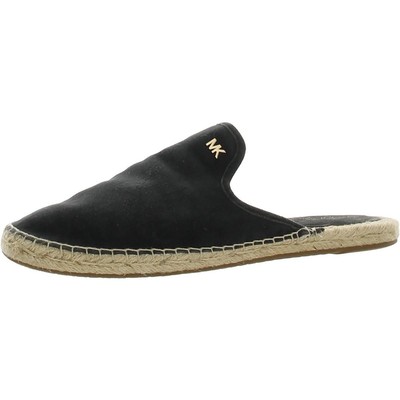 

Женские черные замшевые сабо MICHAEL Michael Kors 7,5 средний (B,M) BHFO 0920, Черный