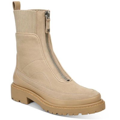 

Женские ботинки до середины икры Sam Edelman бежевого цвета Leone 7 Medium (B,M) BHFO 3495, Sesame suede