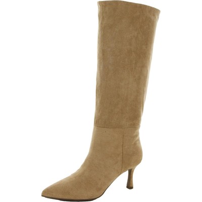 

Женские сапоги до колена Anne Klein Rizzo Tan, размер 8,5, средний (B,M) BHFO 9712, Natural