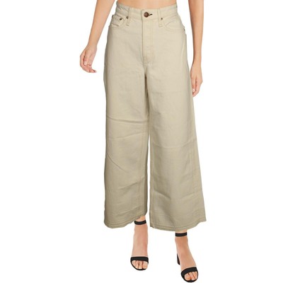 

Женские джинсы Rag - Bone Maya цвета слоновой кости с высокой посадкой до щиколотки и широкими штанинами  BHFO 9657, Ecru