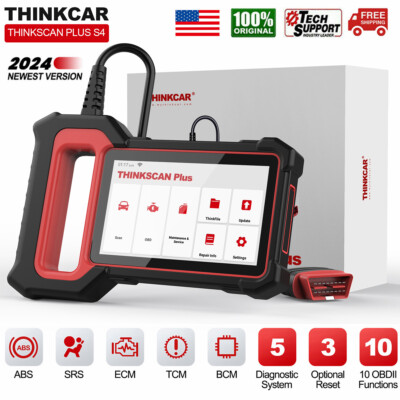 THINKSCAN PLUS S4 OBD2 Scanner Engine ABS SRS Code Reader Car Diagnostic Tool