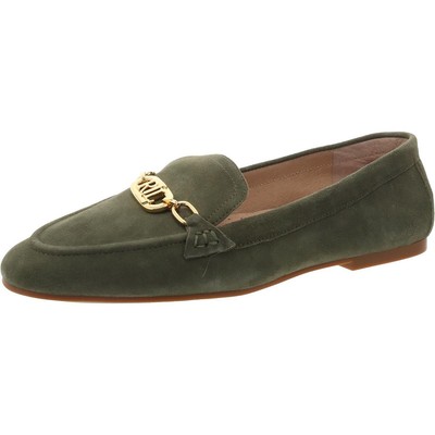Lauren Ralph Lauren Womens Green Fashion Loafers Shoes 9 Medium (B,M) BHFO 5568