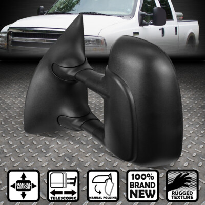 Для 99-07 Ford F250 F350 F450 F550 с ручной регулировкой Левого бокового зеркала заднего вида