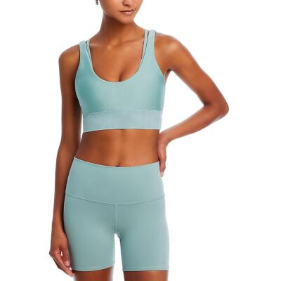 Alo Yoga Womens Green Yoga Fitness Active Sports Bra S BHFO 8623