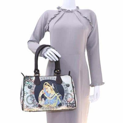 Ladies canvas handmade Rajasthani bang price Women's Handbag best gift item