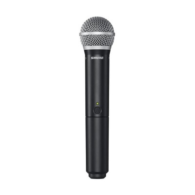 Ручной передатчик Shure BLX2 с микрофоном PG58, H10: 542,125–571,800 МГц