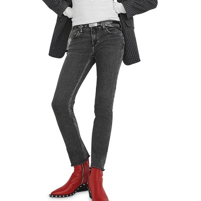Джинсы бойфренда Rag & Bone Женские Dre с низкой посадкой из тонкого денима BHFO 8231