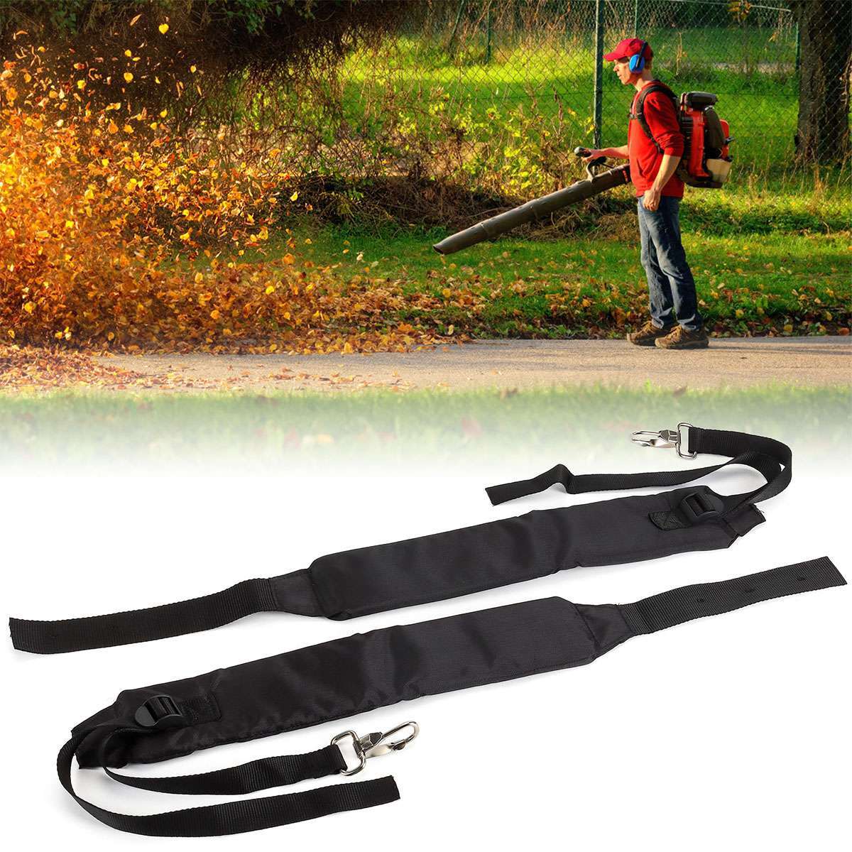 2PCS Backpack Blower Straps For Echo PB-500H PB-620 PB-650 PB-755T PB-755SH