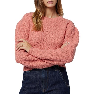 Женский розовый шерстяной кашемировый вязаный пуловер Joie, свитер XL BHFO 3076