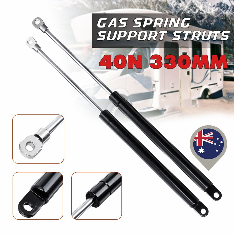 2pcs 40n 330mm Gas Spring Support Struts For Seitz Heki Caravan Hatch Skylight