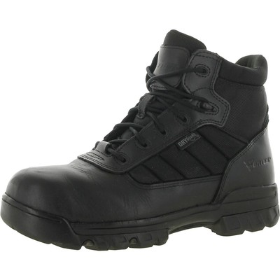 

Женские черные кожаные ботильоны Workabouts Shoes 10 Medium (D) BHFO 3724, Черный