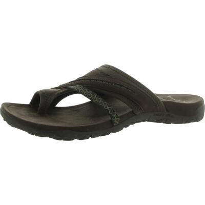 Женские сандалии-слайдеры Merrell Terran Post II коричневого цвета 9 Medium (B,M) BHFO 3059