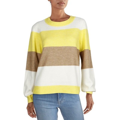 

Женский пуловер свободного кроя Vero Moda в полоску с объемными рукавами